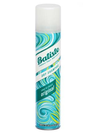Сухий шампунь для волосся batiste original, 200 мл, батисте