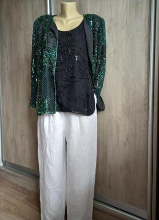 Murek fashion роскошный шелковый жакет с топом