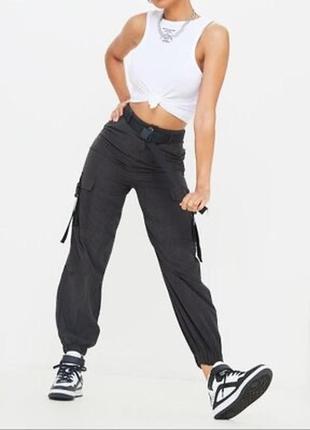 Карго женские черные