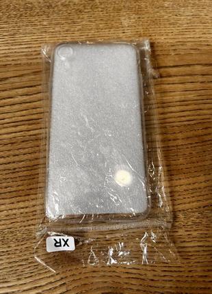 Чехол iphone xr силиконовый прозрачный