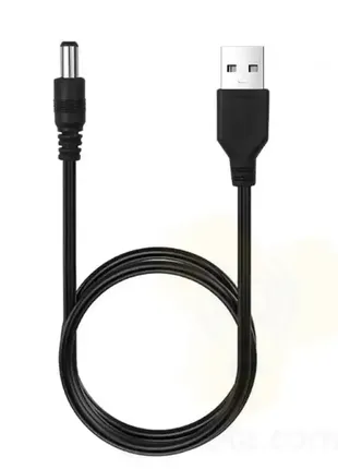 Кабель питания usb-dc 5.5 x 2.1 мм с преобразователем 5v-9v и 12v