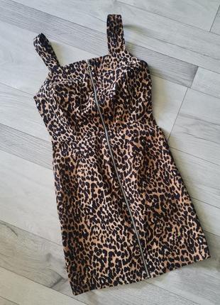 Сарафан,сукня ,леопард
