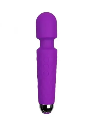 Ультрапотужний вібратор мікрофон 28 режимів вібрації usb - фіолетовий