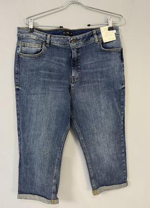 Бриджі джинсові жіночі нові з етикетками бренд f&f розмір