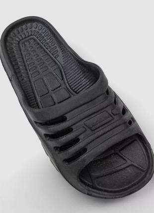 Шлепанцы унисекс, цвет черный, синий