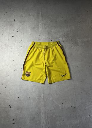 Nike fc barcelona short original футбольні шорти найк оригінал