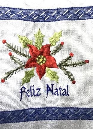 Новое полотенце для кухни feliz natal