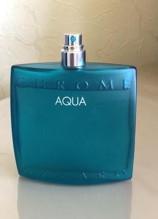 Azzaro chrome aqua туалетная вода мужская 100 мл.