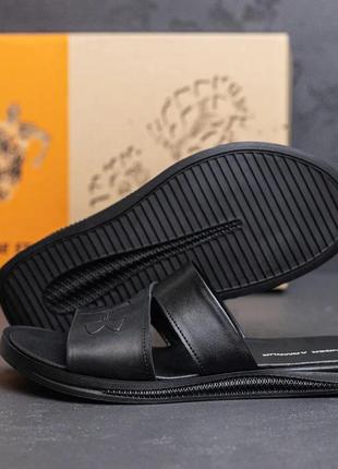 Шлепанцы натуральная кожа