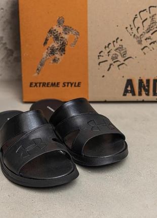 Шлепанцы натуральная кожа