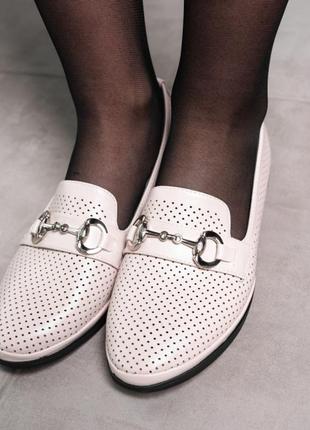 Туфли женские fashion lipa 3575 бежевые 🩷🪷😍💎