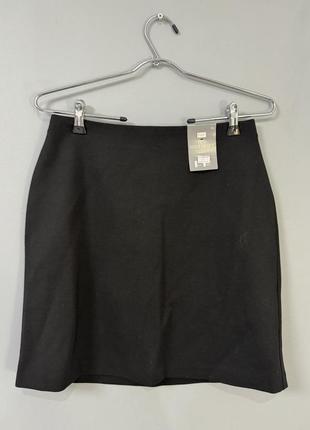 Мини юбка черная новая, бренд f&amp;f4 фото