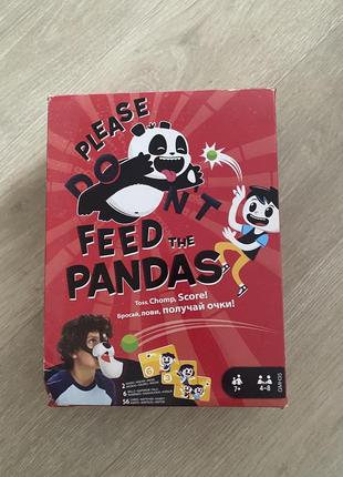Настольная игра mattel games не кормите панд