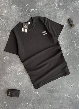 Футболка чоловіча адідас чорна | брендові футболки від adidas