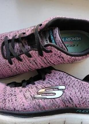 Скейчери жіночі кросівки кольору лаванди оригінал від skechers7 фото