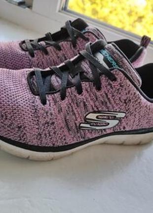 Скейчери жіночі кросівки кольору лаванди оригінал від skechers5 фото