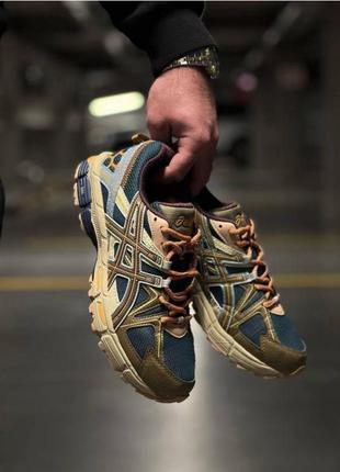 Мужские кроссовки asics gel kahana 8 brown/blue