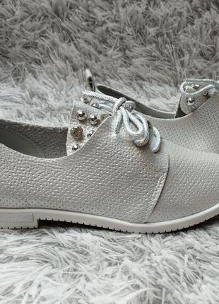 Детские закрытые туфли для девочки, 30-37рр