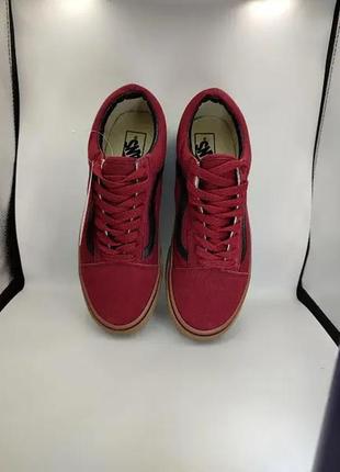 Кеды Estas Vans UA OG SK8-Hi LX x John Van Hamersveld black bordo