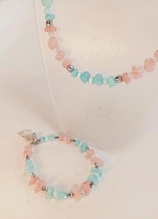 Натуральные камни. "тутти-фрутти". набор