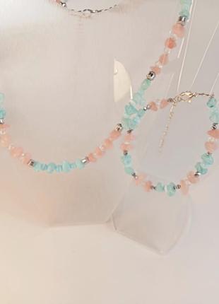 Натуральные камни. "тутти-фрутти". набор