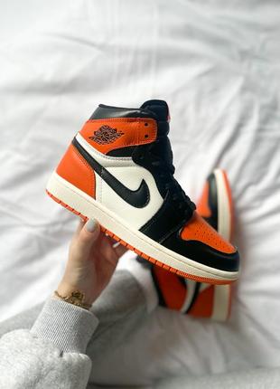 Мужские кроссовки nike air jordan 1 retro reverse shattered backboard 40-42-43-44