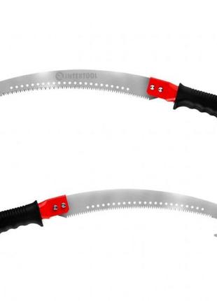 Ножовка садовая с крюком, холст 350 мм intertool ht-3150 pro_215