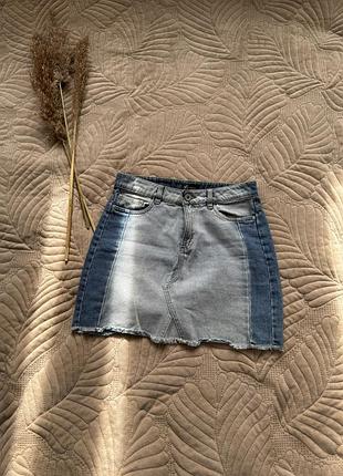 Джинсова спідниця😍