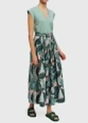 Пышная юбка на талию швейцария винтаж