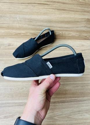 Слипоны мокасины Toms