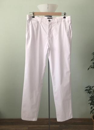 Белоснежные мужские брюки «m&amp;s»
