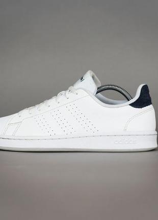 Кросівки шкіряні білі adidas розмір 41-42