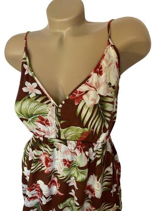 Платье длинное цветочное летнее пляжное5 фото