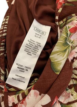 Платье длинное цветочное летнее пляжное7 фото