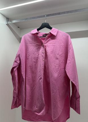 Рубашка розовая defacto