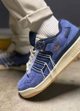 Кросівки adidas forum 84 low blue 💦