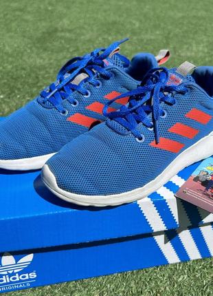 Дитячі кросівки adidas lite racer cln blue active red6 фото