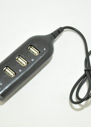 Insten 4-port usb hub black юсб хаб4 фото