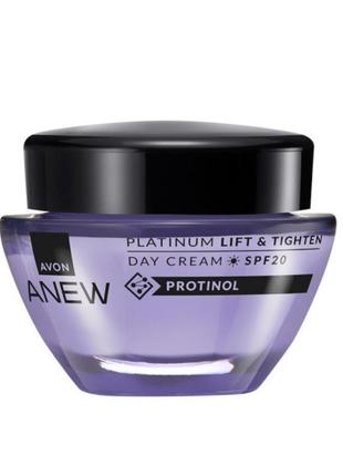 Денний крем для обличчя «ліфтинг і пружність» spf 20 avon anew 50ml