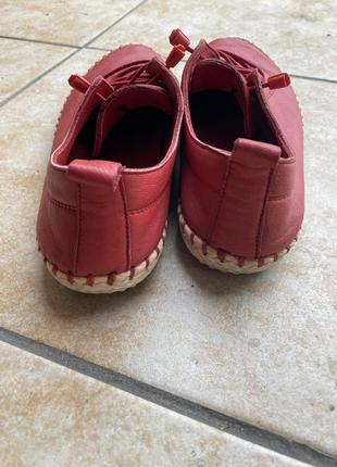 Турецкие кожаные тапочки кожаная обувь мокасины красные турецкая кожа