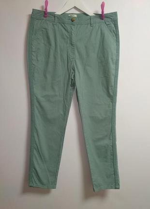 Стильные мятные брюки #568#