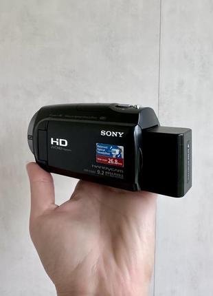 Відеокамера sony handycam hdr-cx625, wi-fi, steadyshot