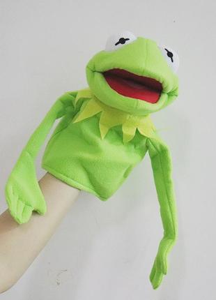 М'яка іграшка-маріонетка, жабеня керміт з маппет шоу 40 см kermit зелений (sv239240h)