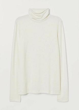 Гольф базовий молочний/віскоза2 фото