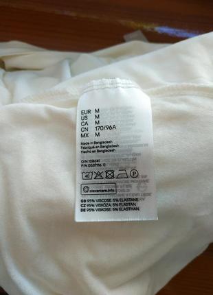 Гольф базовий молочний/віскоза7 фото