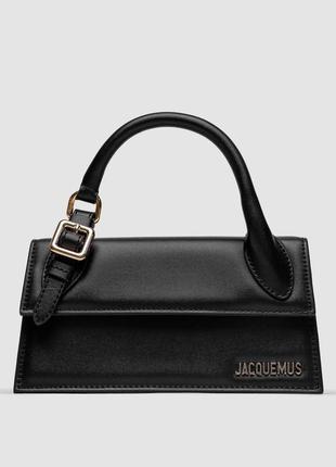 Jacquemus le chiquito long boucle black