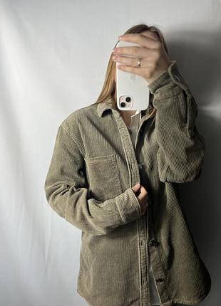 Вельветова рубашка zara 3