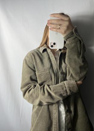 Вельветова рубашка zara 5