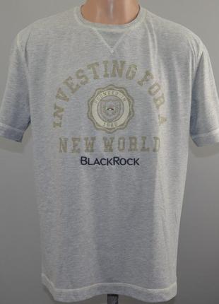 Black rock качественная мужская футболка (l)
