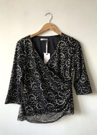 Блузка ажурная кофта кружевная гипюровая блузка